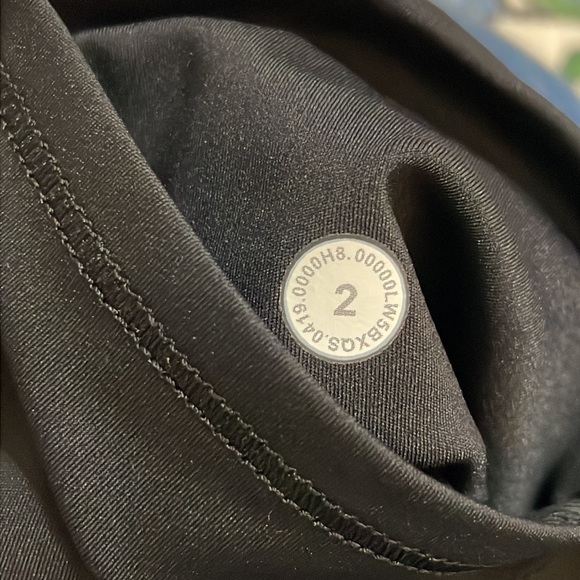 Lululemon Fast & Free Black HR 25" Tight Size 2 - Picture 10 of 10